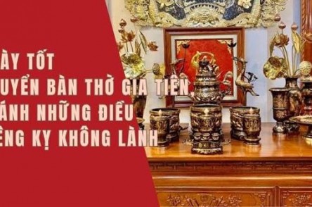 Xem Ngày Tốt Chuyển Bàn Thờ Gia Tiên 2026: Cách Chọn Ngày Giờ Chuẩn Để Đón Tài Lộc Và Bình An