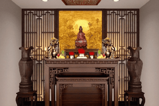  Đặt Bàn Thờ Phật Tại Gia Như Thế Nào Chuẩn Phong Thủy Và Trang Nghiêm?