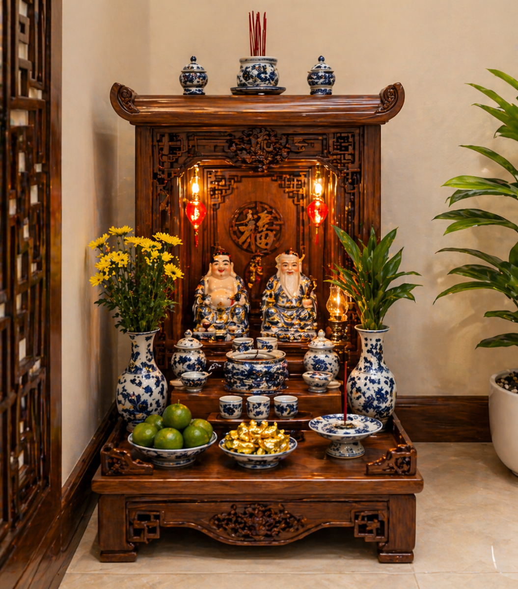 kích thước bàn thờ ông Địa