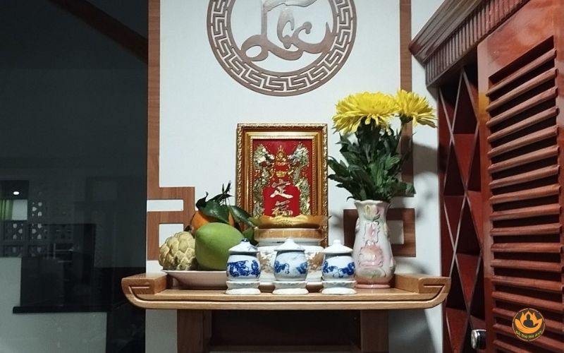 Vị trí đặt bàn thờ Ông Táo giúp thu hút tài lộc