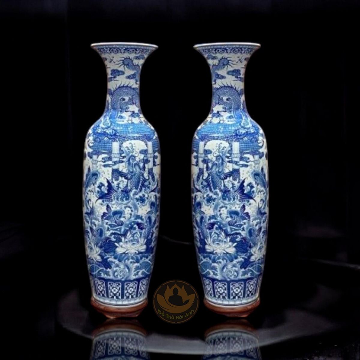 bình gốm phong thuỷ