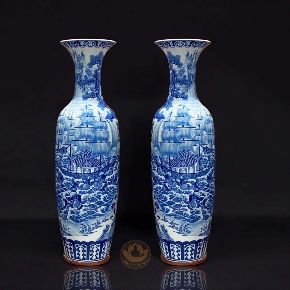 bình gốm phong thuỷ